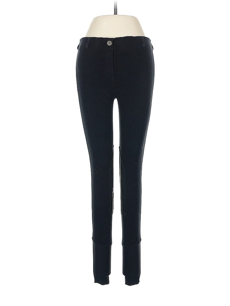 Pre-owned Bamboo Casual Pants In Black