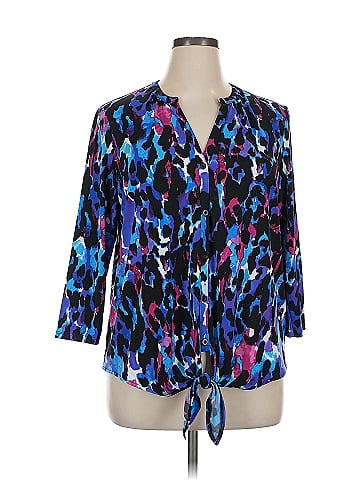Dana Buchman 3/4 Sleeve Blouse (view 1)