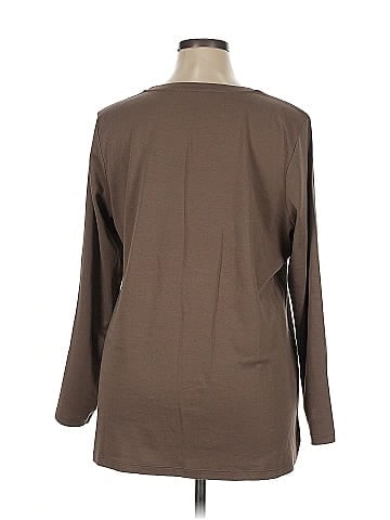Isaac Mizrahi LIVE! Long Sleeve T-Shirt (view 2)
