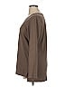 Isaac Mizrahi LIVE! 100% Cotton Brown Long Sleeve T-Shirt Size XL - photo 5