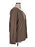 Isaac Mizrahi LIVE! 100% Cotton Brown Long Sleeve T-Shirt Size XL - photo 4