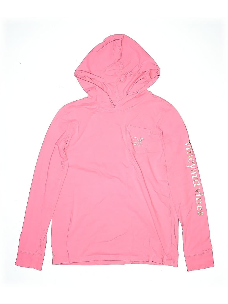 Click to view more detailed imagery on our partner's website Pre-owned Vineyard Vines Kids' Long Sleeve T-shirt In Pink