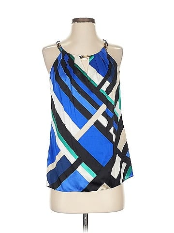 White House Black Market Sleeveless Silk Top (view 1)