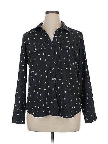 Adrienne Vittadini Long Sleeve Blouse (view 1)