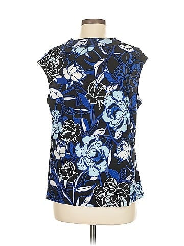 Black Label by Evan Picone Sleeveless Blouse (view 2)