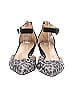 Ron White Animal Print Gray Heels Size EU 37 1/2 - photo 2