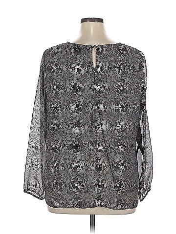 Anne Klein Long Sleeve Blouse (view 2)