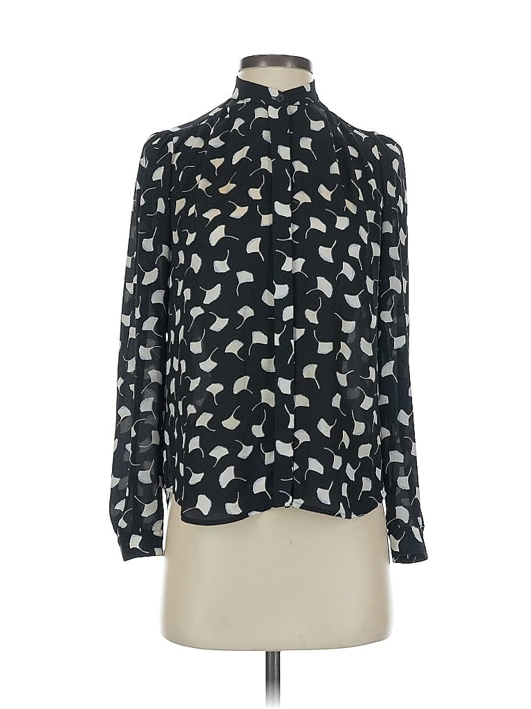 Click to view more detailed imagery on our partner's website Pre-owned Ann Taylor Long Sleeve Blouse In Black