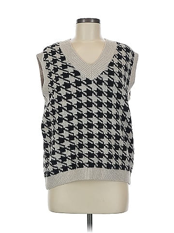 Pink Rose Sweater Vest (view 1)