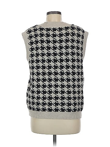 Pink Rose Sweater Vest (view 2)
