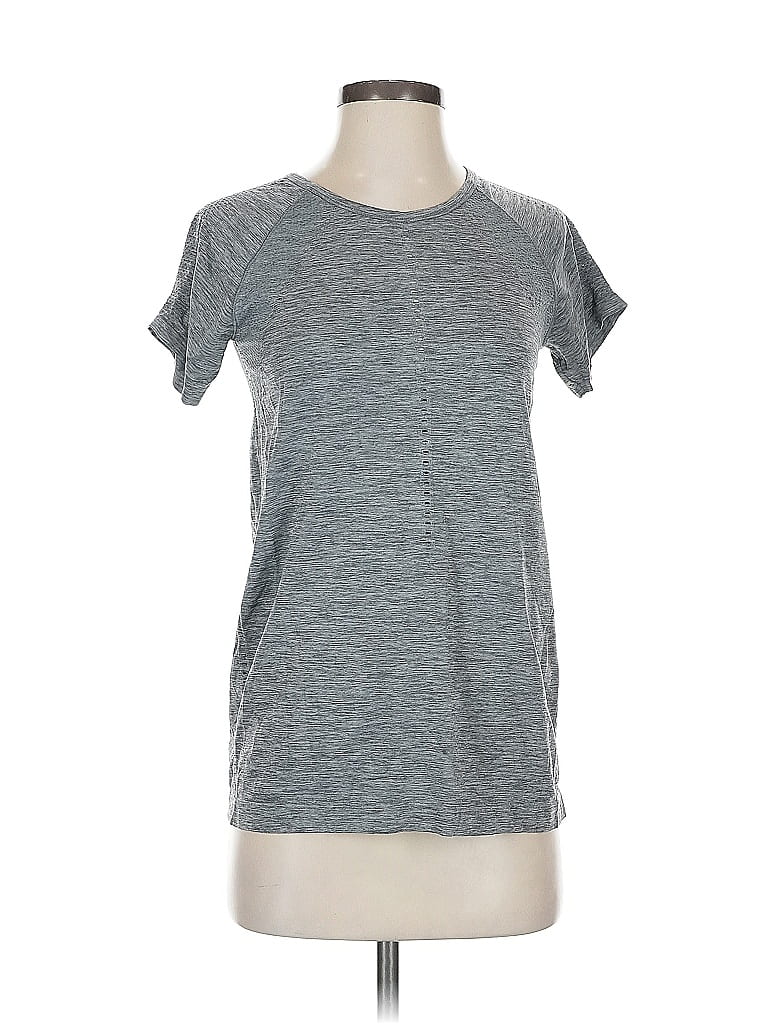 Pre-owned Athleta Active T-shirt In Gray