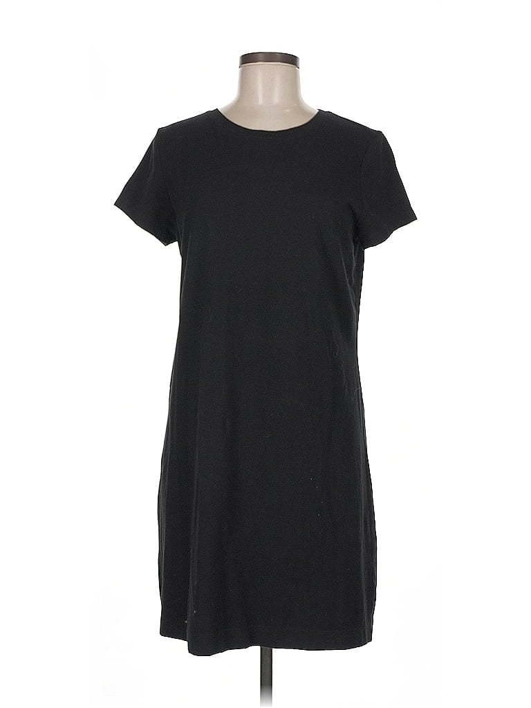 Pre-owned Lou & Grey Casual Dress In Black