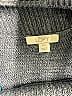 Ann Taylor LOFT 100% Acrylic Gray Poncho Size XS - photo 8
