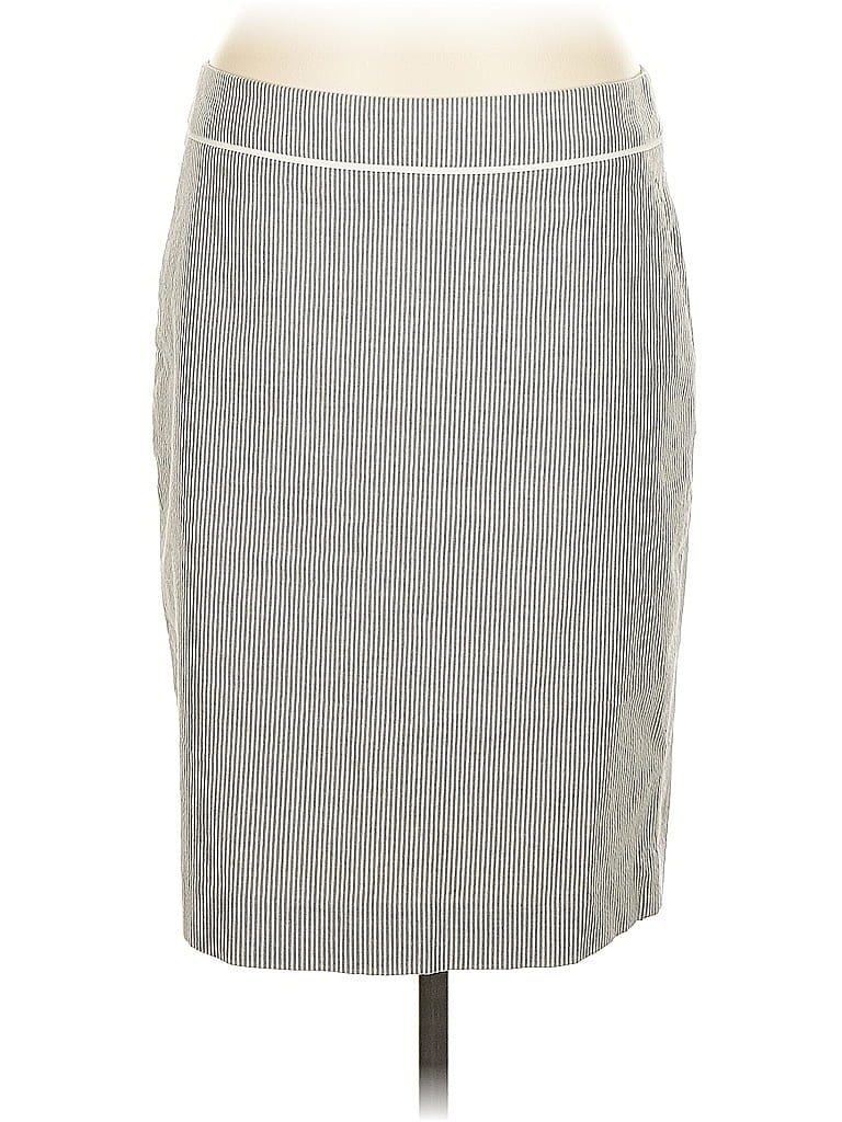 Pre-owned The Limited Casual Skirt In Gray