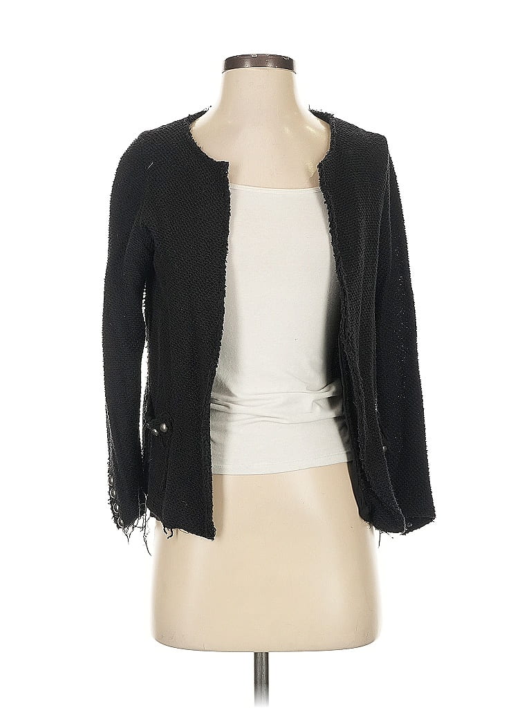 Click to view more detailed imagery on our partner's website Pre-owned Zara Cardigan Sweater In Black