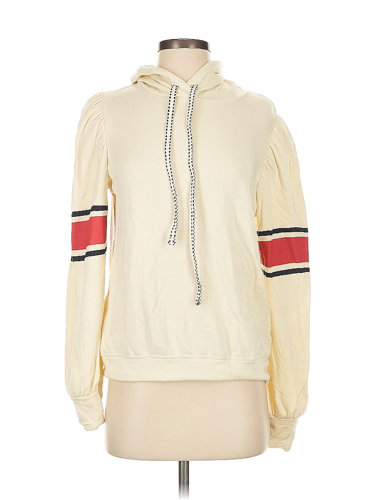 Sundry Ivory Pullover Hoodie Size Sm (1) - photo 1