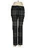 Akris Punto Plaid Gray Black Dress Pants Size 6 - photo 1