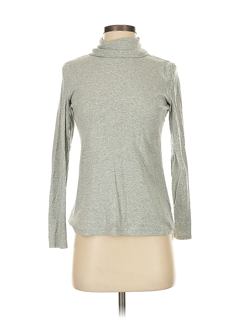 Click to view more detailed imagery on our partner's website Pre-owned Cynthia Rowley Long Sleeve Turtleneck In Gray
