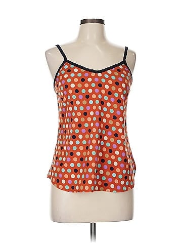 Porridge Orange Polka Dot Cami Top (view 1)
