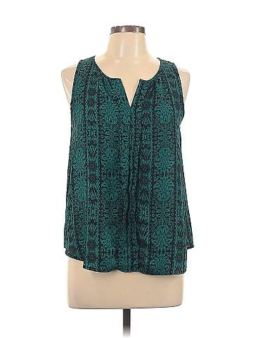 Pink Rose Sleeveless Blouse (view 1)