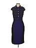 Karen Millen Blue Purple Cocktail Dress Size 6 - photo 1