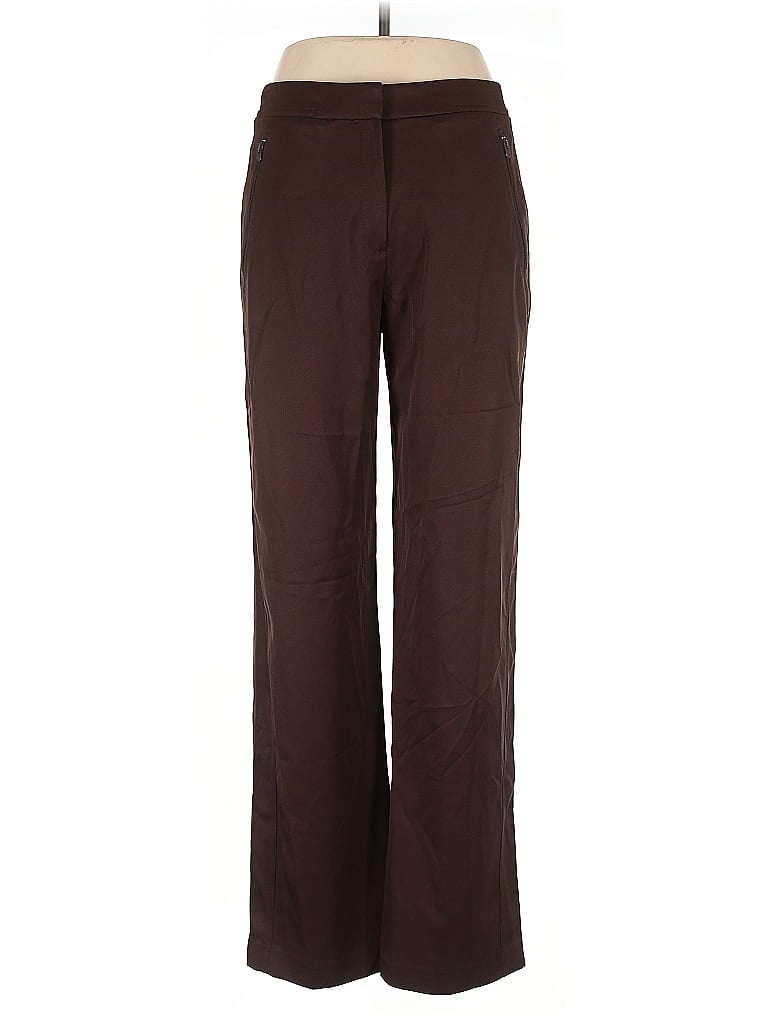 Tail 100% Polyester Brown Casual Pants Size 10 - photo 1