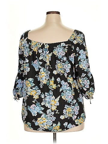 Erika 3/4 Sleeve Blouse (view 2)