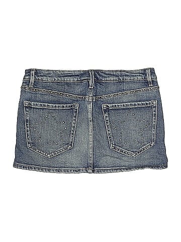 Garage Denim Skirt (view 2)