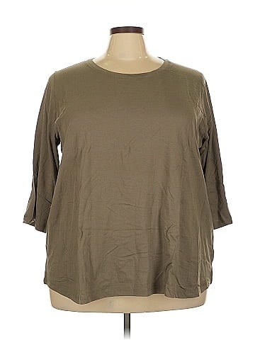 LOGO by Lori Goldstein 3/4 Sleeve T-Shirt (view 1)