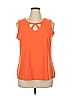 Jones Studio Orange Sleeveless Top Size XL - photo 1