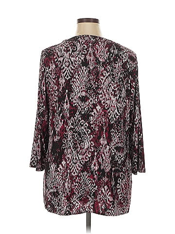 Jones Studio 3/4 Sleeve Blouse (view 2)