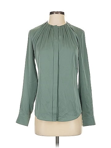 BOSS by HUGO BOSS Long Sleeve Silk Top (view 1)