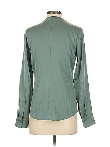 BOSS by HUGO BOSS Long Sleeve Silk Top (view 2)