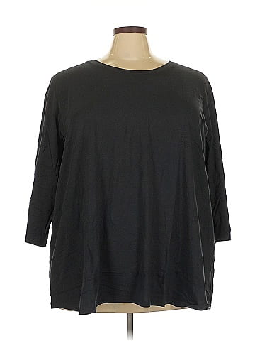 LOGO by Lori Goldstein 3/4 Sleeve T-Shirt (view 1)