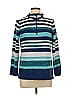 T by Talbots Blue Long Sleeve Henley Size L - photo 1