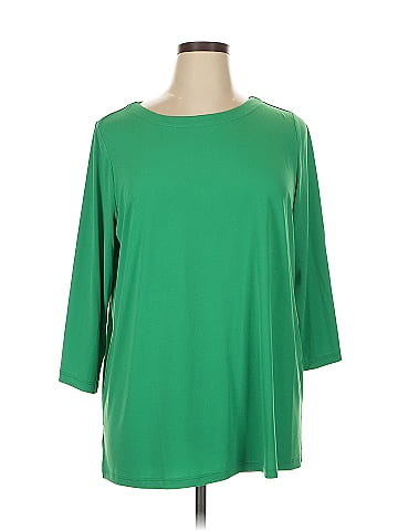 Susan Graver 3/4 Sleeve Top (view 1)