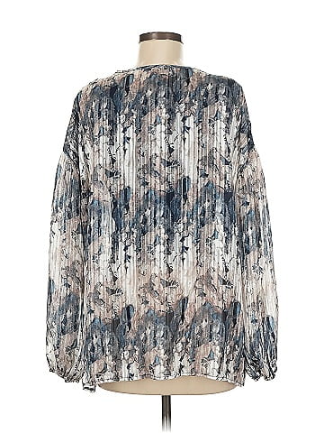 Buckle Black Long Sleeve Blouse (view 2)