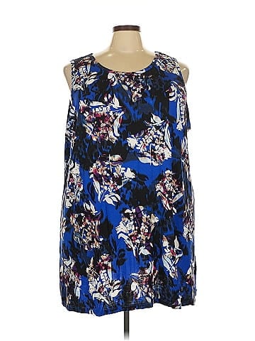 LOGO by Lori Goldstein Sleeveless Top (view 1)