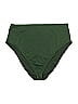 Shade & Shore Solid Green Swimsuit Bottoms Size M - photo 1