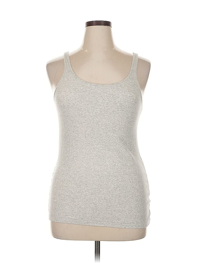 Gap Outlet Silver Tank Top Size XL - photo 1