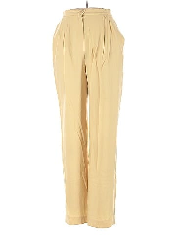 Emanuel Emanuel Ungaro Tan High-Waist Emanuel Ungar Chino Pants (view 1)