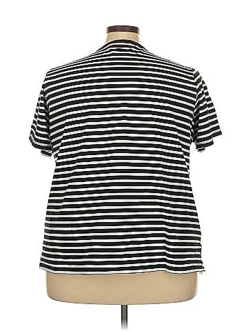 Susan Graver Short Sleeve Top (view 2)