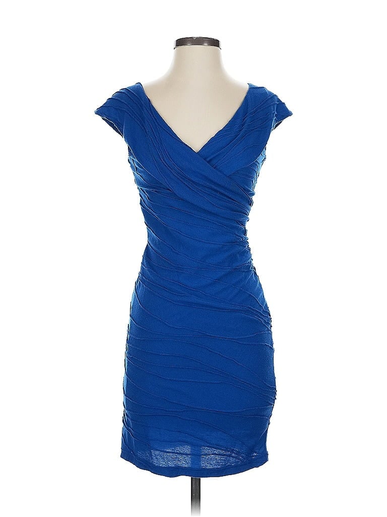 Pre-owned Max Studio Cocktail Dress In Blue