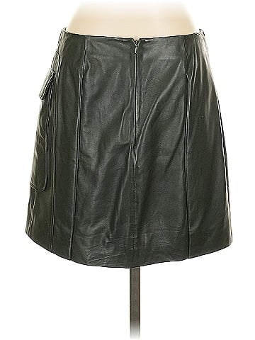 Tory Burch Faux Leather Skirt (view 2)