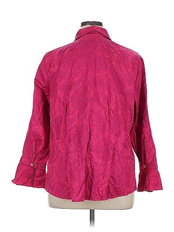 Foxcroft 3/4 Sleeve Blouse (view 2)