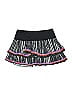 Lucky in Love Stripes Black Active Skort Size XS - photo 2