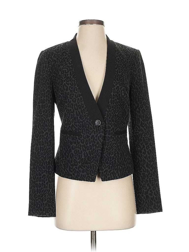 Pre-owned Ann Taylor Loft Blazer Jacket In Black
