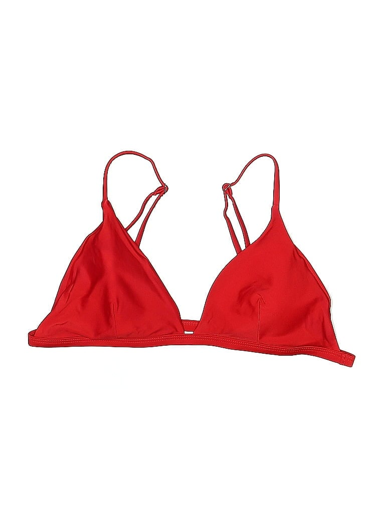 Zaful Red Swimsuit Top Size 8 - photo 1