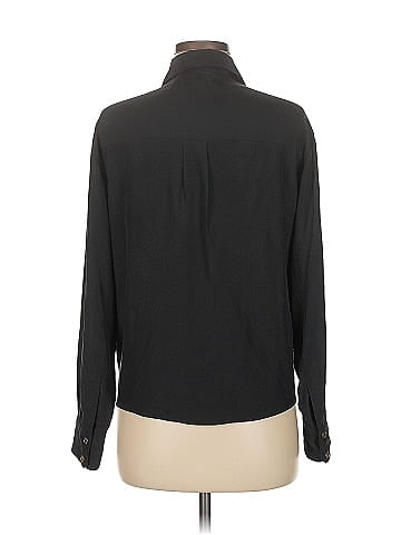 Trina Turk Long Sleeve Silk Top (view 2)