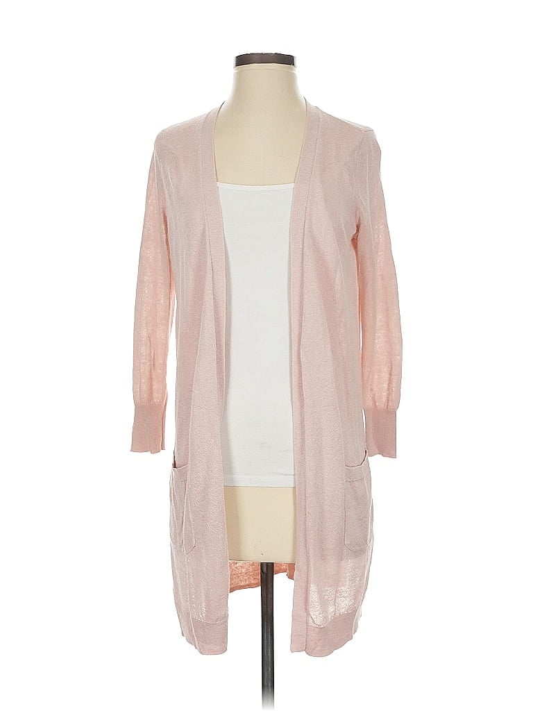 Pre-owned Halogen Cardigan Sweater In Pink